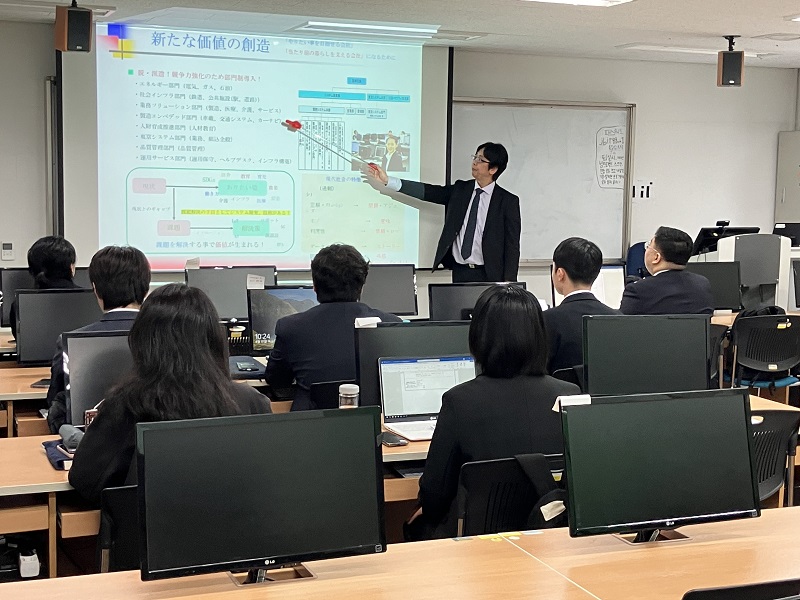 会社説明会 in 釜山外国語大学